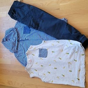 3 for $10 - Long Sleeve Shirt, Tank & Pants - Sizes L (12/14 & 14)